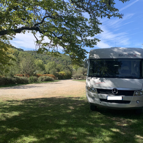 Le sentier des Ocres de Roussillon et le Colorado Provençal en camping-car
